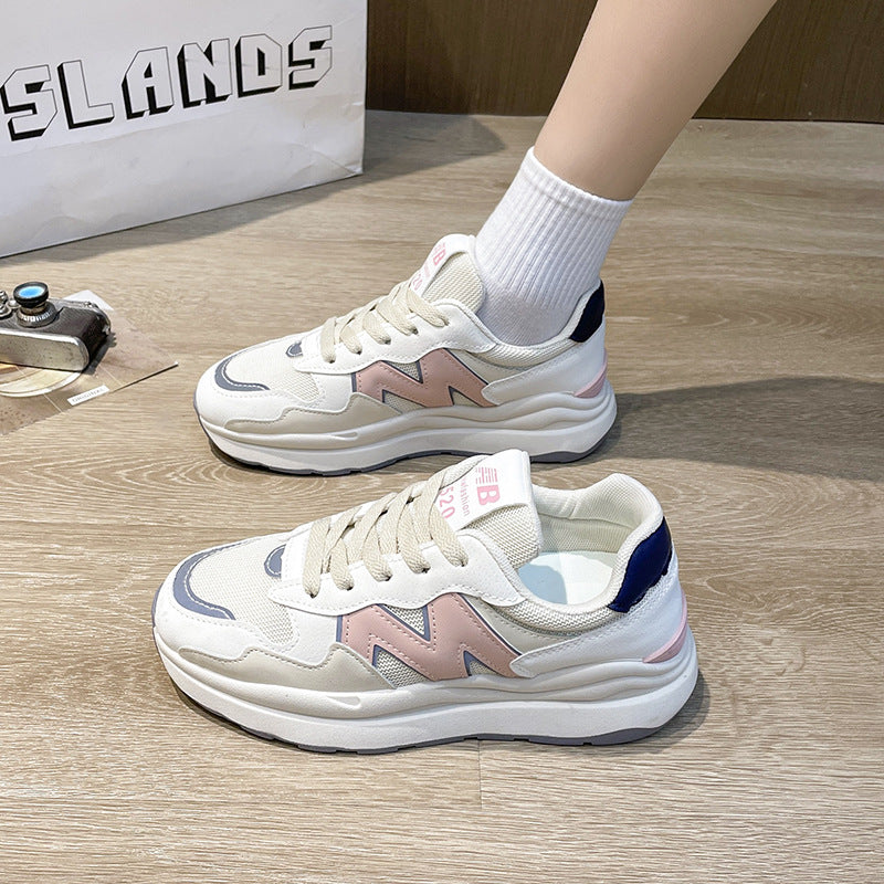 Dame Sporty Sneakers med åndbar mesh-overflade og fleksibel sål Stilla