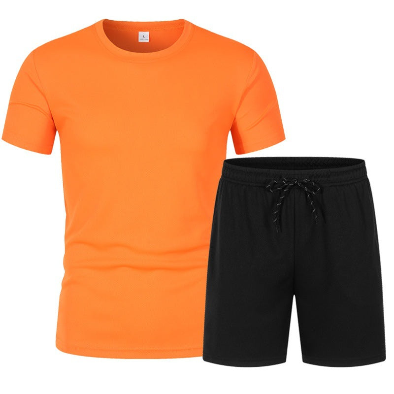 Dame Sporty T-shirt og korte træningsshorts sæt Stilla