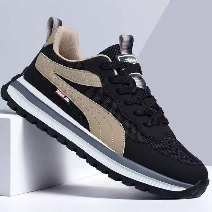 Herre løbesneaker med slidstærk overkonstruktion og innovativ dæmpningsteknologi Stilla