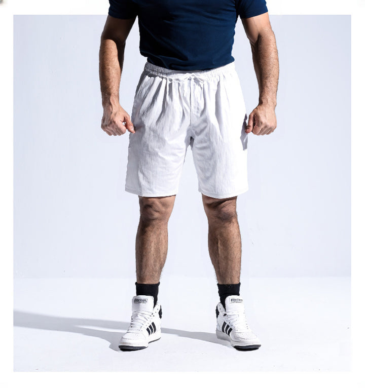 Herre Kvalitets Sport-Shorts med elastisk talje og praktiske lommer Stilla