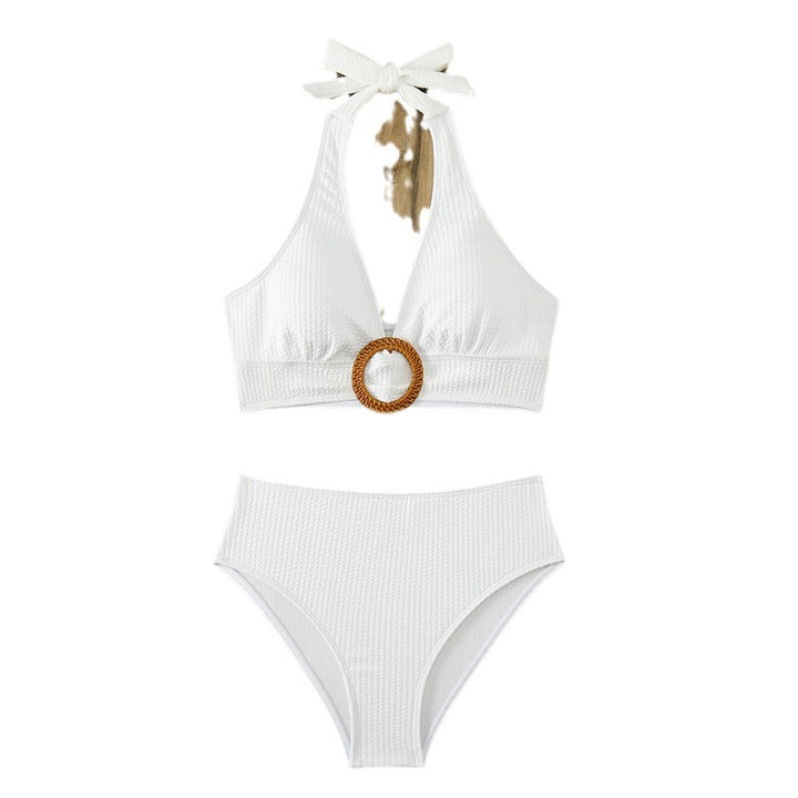 Dame Stilfulde Højtaljede Bikini Sæt Stilla