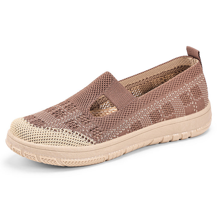 Damer Åndbar Slip-On Fritidsko med elastisk rem Stilla