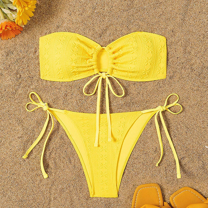 Dame Bandeau Bikini-Sæt Stilla