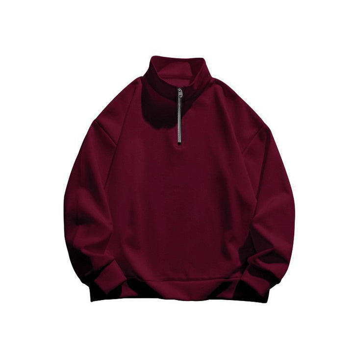 Kvinders komfortable sweater med opretstående krave Skovae