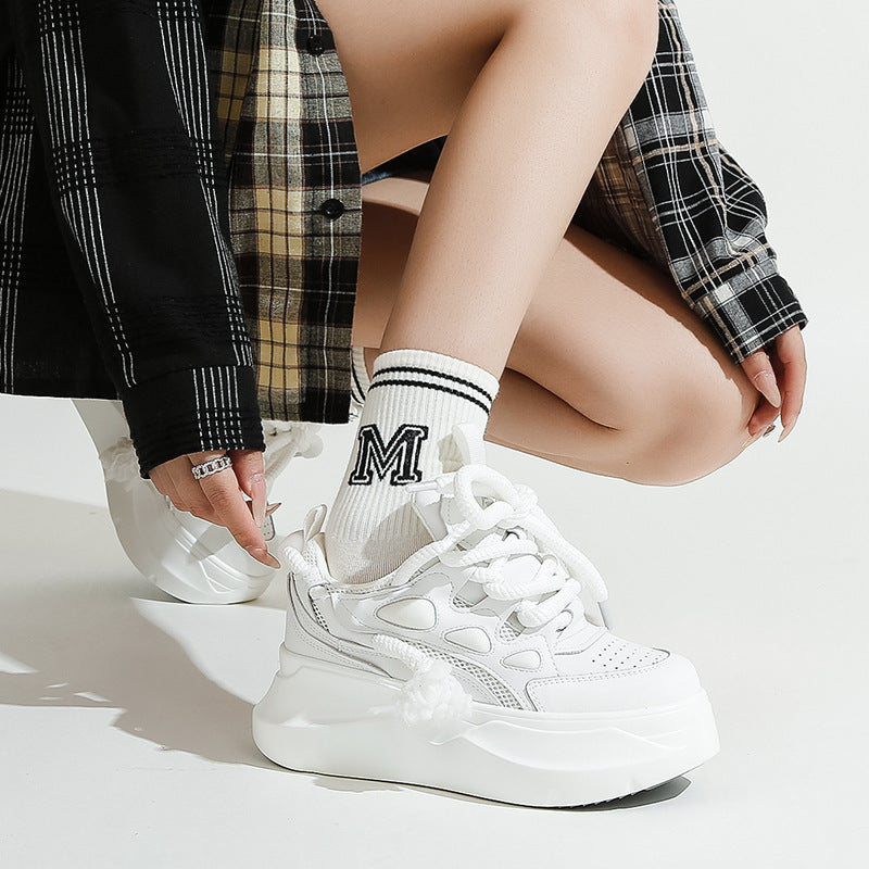Dame Chunky Sneakers i moderne design med afbalanceret dæmpningsteknologi Stilla