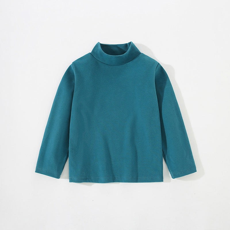 Pige Langærmet Mock Neck Top Stilla