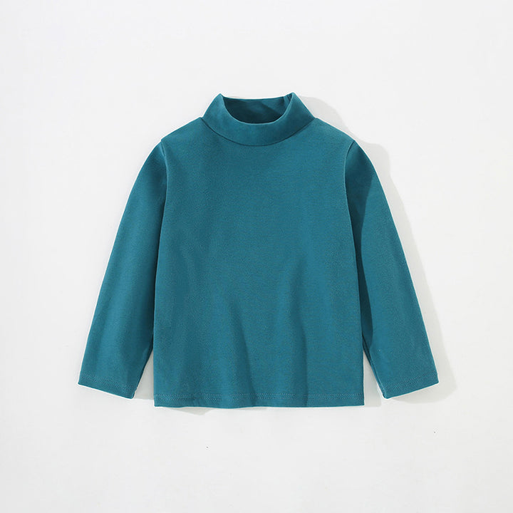Pige Langærmet Mock Neck Top Stilla