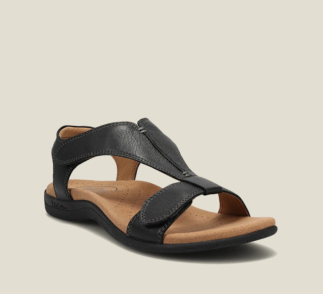 Dame komfort-sandaler med justerbart remdesign og ergonomisk fodseng Stilla