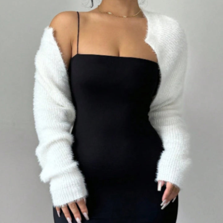 Femme Soft Knit Bolero Pullover Stilla
