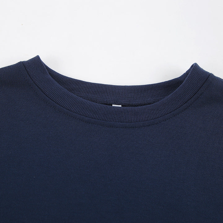 Dame Behagelig Oversized Pullover med splitærmer Stilla