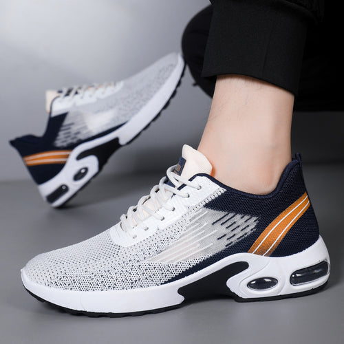 Herrer Åndbare Sport Sneakers med stødabsorberende sål og fleksibel pasform Stilla