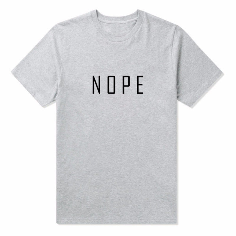 Kvinders T-shirt med moderne iøjnefaldende skrifttype Stilla