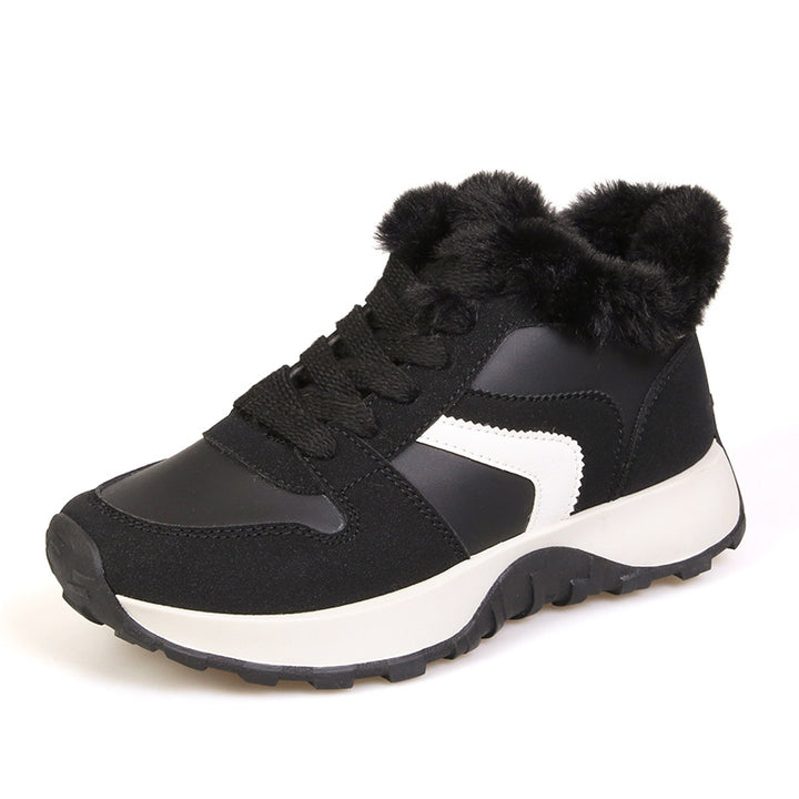 Dame Vinter-Sneakers med blødt inderfor og skridsikker sål Stilla