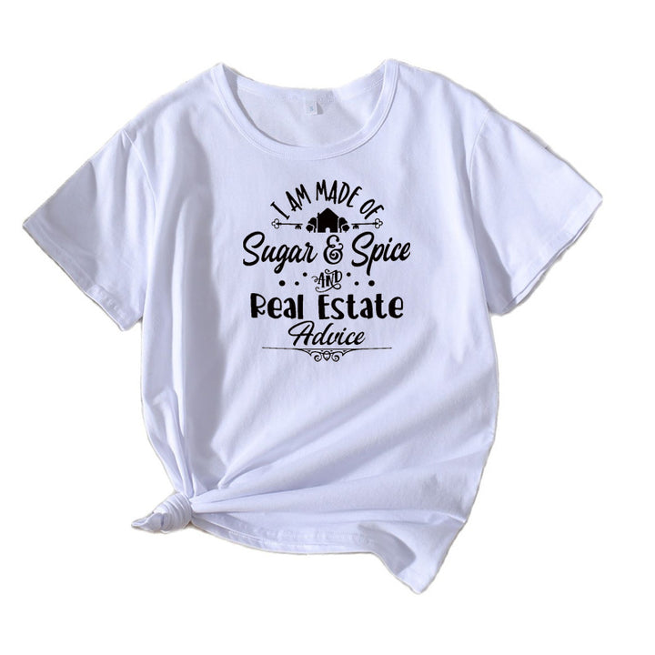 Kvinder Korte Ærmer Grafik T-Shirt Stilla