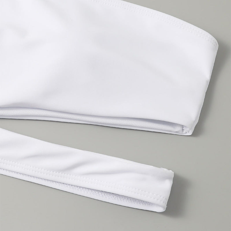 Dame ensidig bikini med innovativ cut-out Skovae