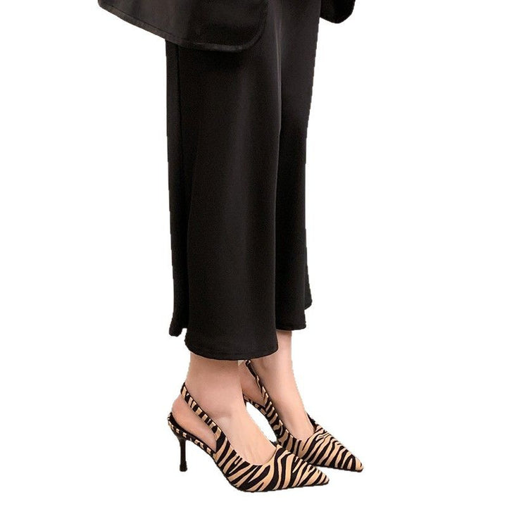 Damer Strappy Slingback Højhælede sko med spids design Stilla