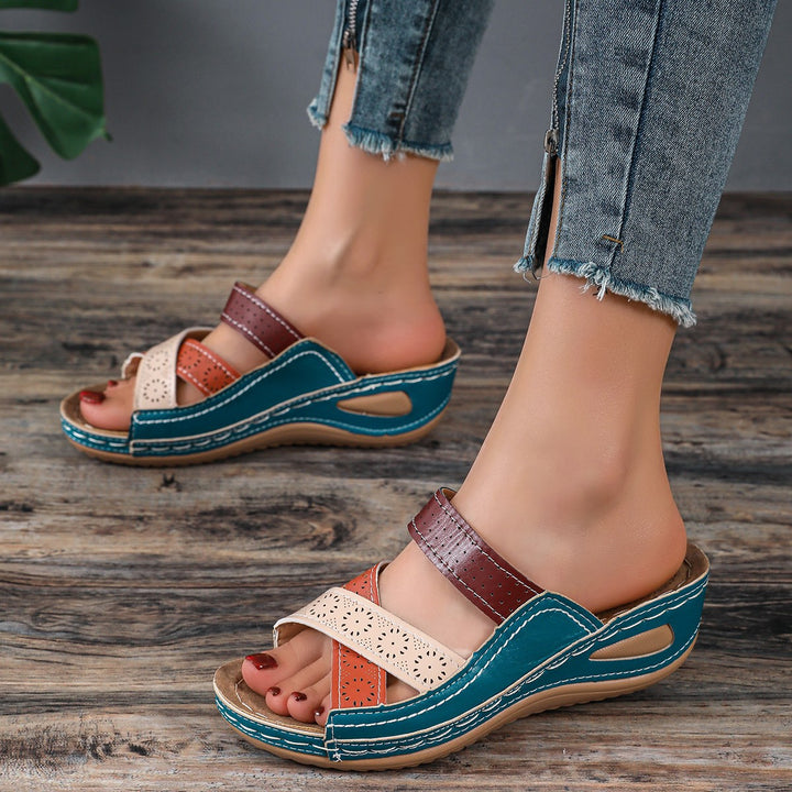 Dame Komfortable Sandaler med Luftcirkulation og ergonomisk Fodbed Stilla