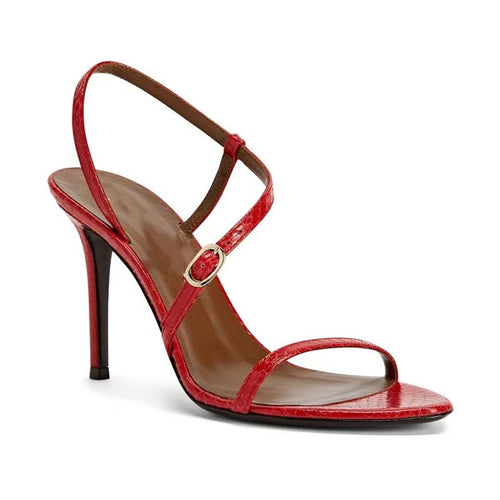 Femme Riemchen Højhælede Sandaler med elegant Ankelseler Detalje  Stilla