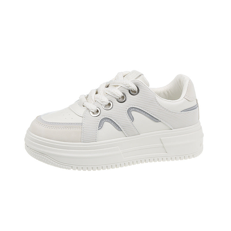 Dame Chunky Sneakers i moderne komfort-design med åndbar overfladestruktur og støddæmpende fodseng Stilla