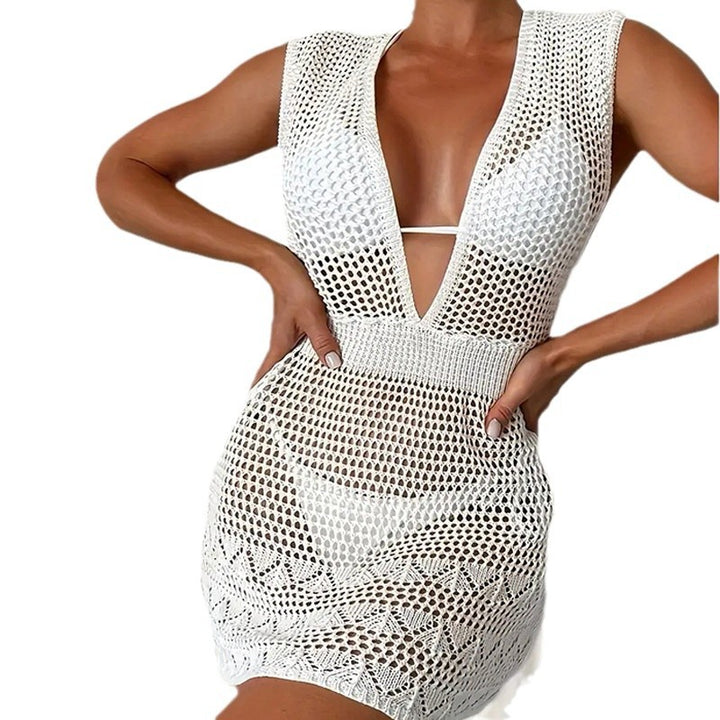 Dame High-Impact Crochet Cover-Up Kjole Stilla