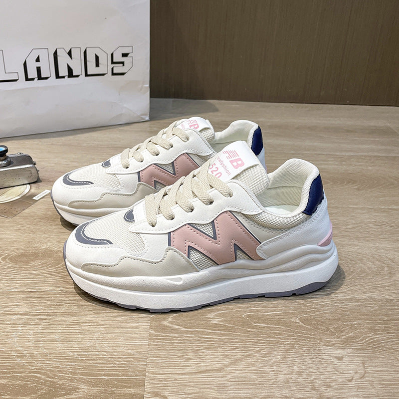 Dame Sporty Sneakers med åndbar mesh-overflade og fleksibel sål Stilla