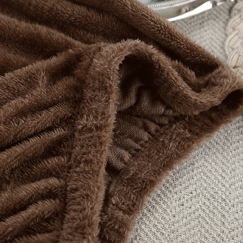 Dame Loungewear Sæt med hyggeligt teddy-stof Stilla