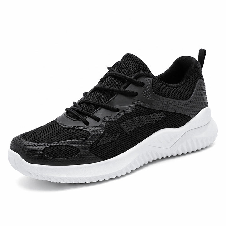 Herrer Åndbar Sport-Sneaker med stødabsorberende sålprofil og fleksibelt mesh-overmateriale Stilla