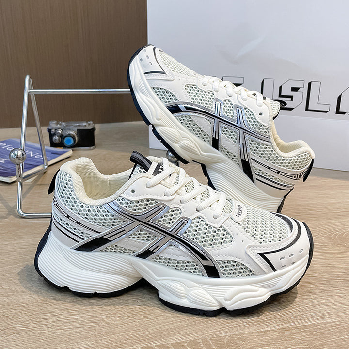 Dame Løbesneakers med åndbart mesh-overmateriale og dæmpende sål Stilla