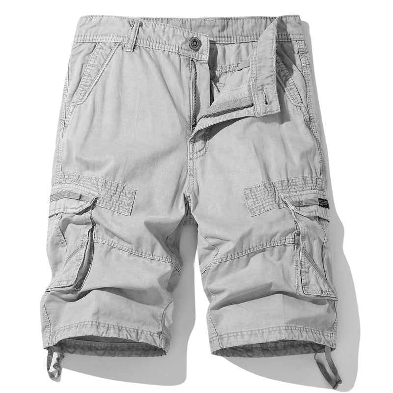 Herrer Cargo Stil Multi-Lommer Shorts Stilla