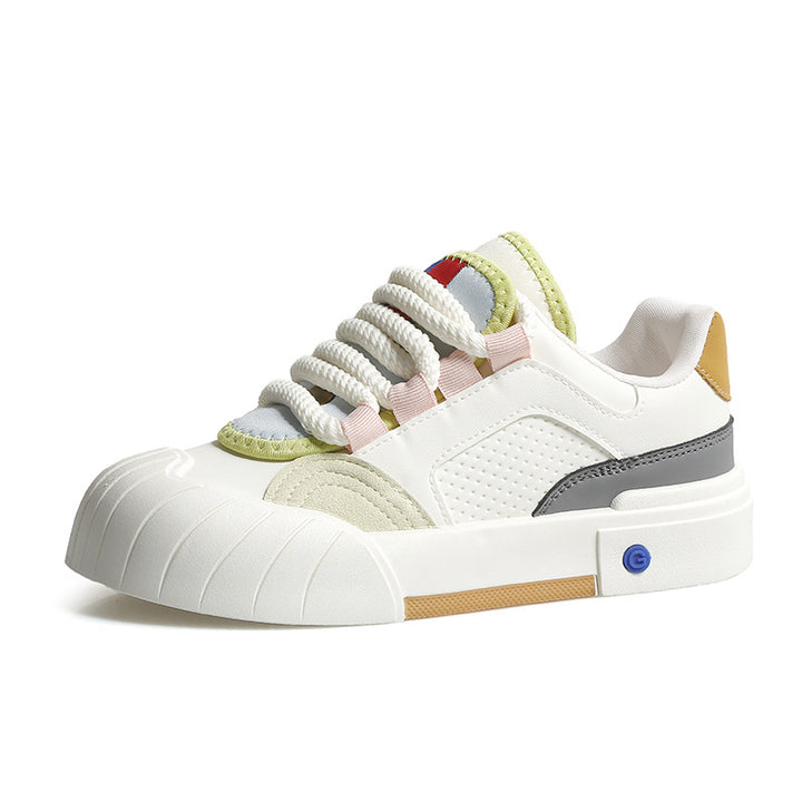 Dame Komfortable Sneakers med farverige accenter Stilla