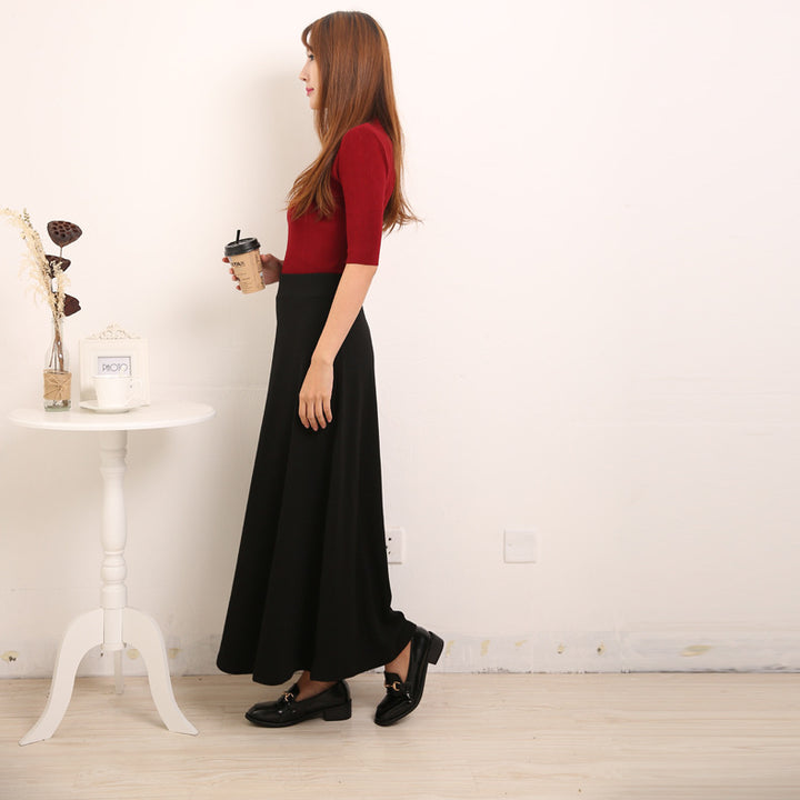 Femme Flydende Maxi Nederdel Stilla