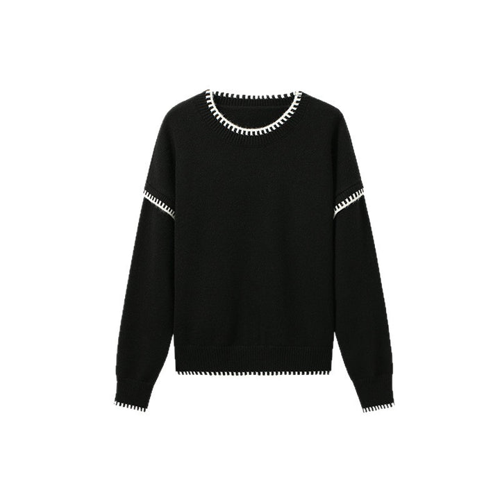 Femme Stilfuld Strikpullover Sweatshirt Stilla