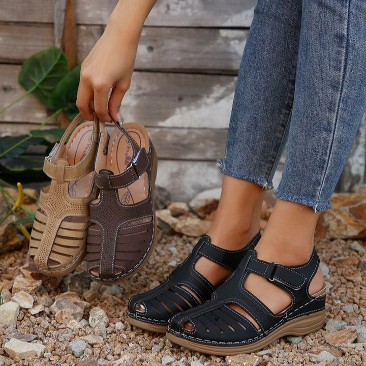 Dame komfortable sandaler med åndbare indlæg og ergonomisk fodbedesign Stilla