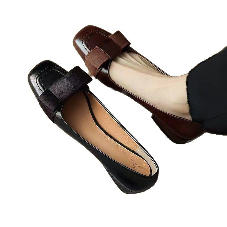 Damer elegante Ballerina-sko med smart sløjfedetalje og behagelig indersål Stilla