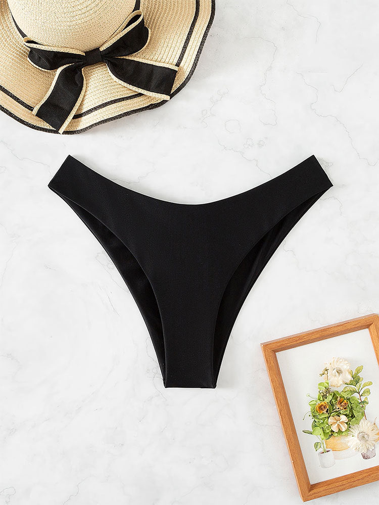 Dame Højskåret Bikini Trusse Skovae