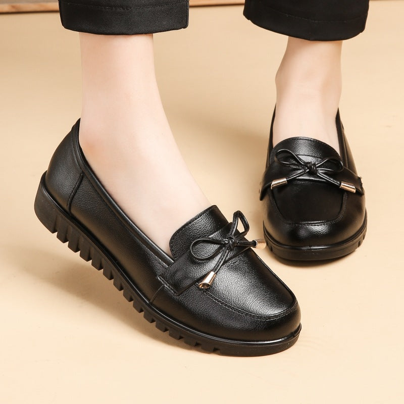 Femme Elegante Casual Slipper med sløjfedetalje Stilla