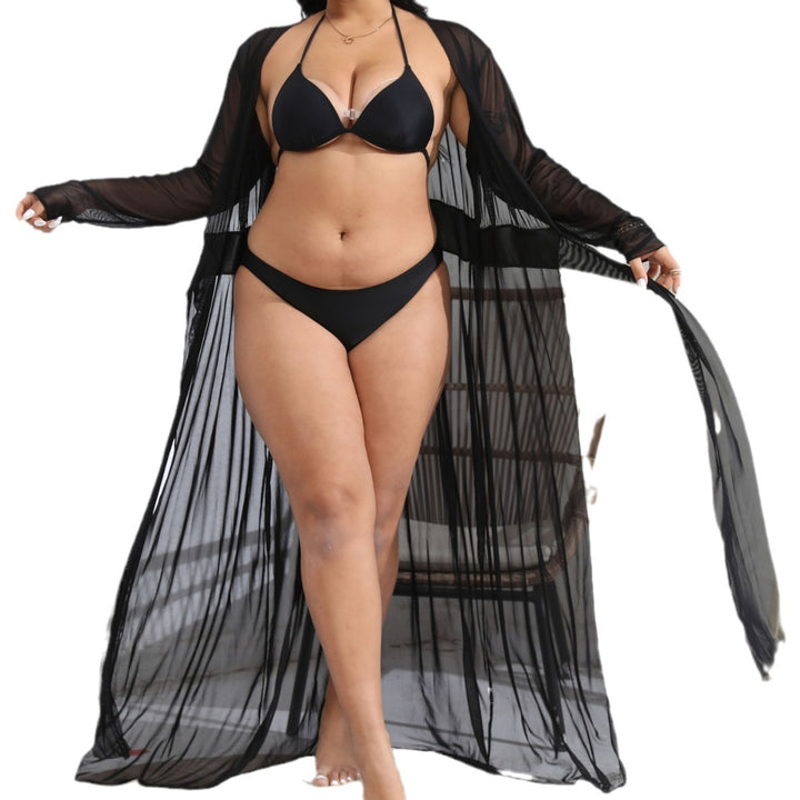 Femme Sheer Mesh Lang Cover-Up Stilla