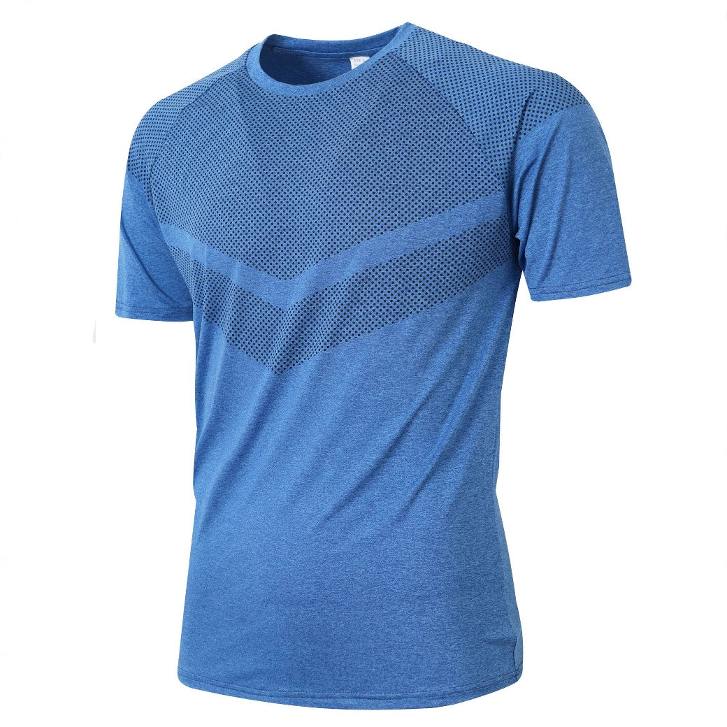 Herrer Åndbart Sport T-shirt med ergonomisk snit og innovativt design Stilla