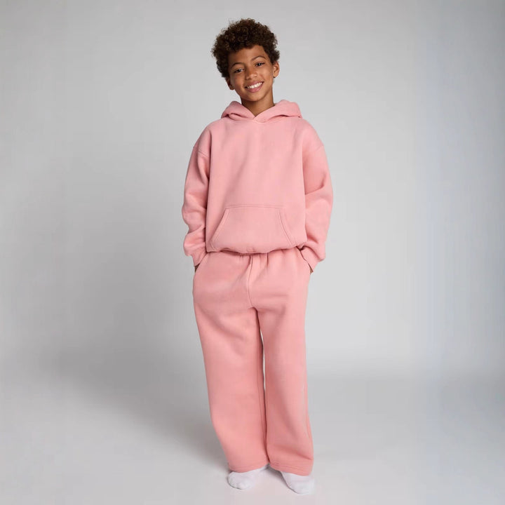 Kvinders oversized hoodie jumpsuit lavet af blødt fleece Skovae