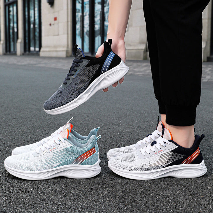 Dame lette og åndbare sport sneakers med fleksibelt mesh-overmateriale Stilla