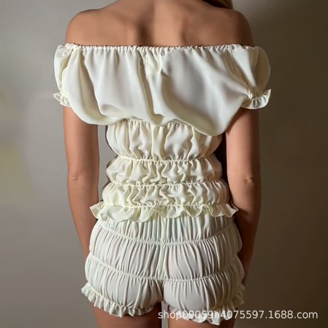 Dame Off-Shoulder Sommeroverall Skovae