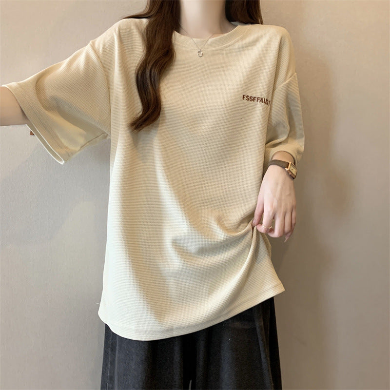 Femme Vaffelpique Oversized T-Shirt Stilla