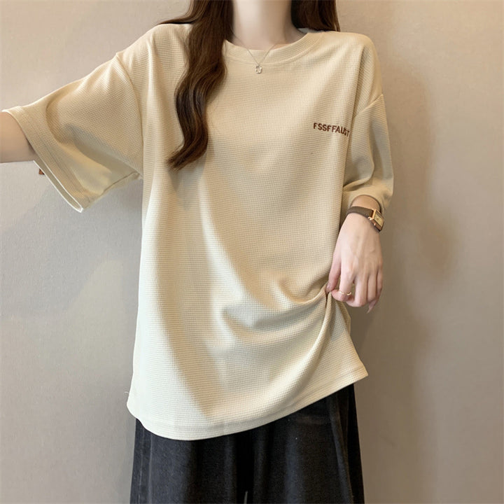 Femme Vaffelpique Oversized T-Shirt Stilla
