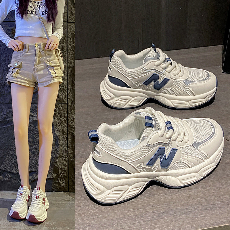 Dame Sportliche Sneakers med åndbar overfladestruktur og komfortabel dæmpning Stilla