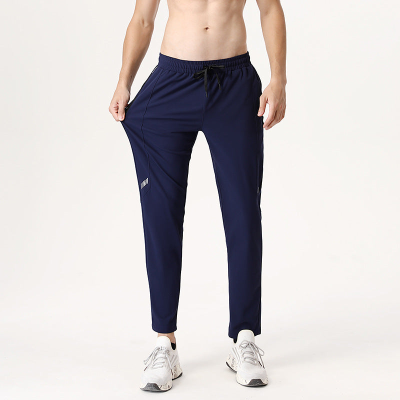 Herrer Sporty hverdag fritidsbukser med elastisk talje og praktiske sidelommer Stilla