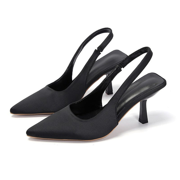 Dame Slingback Pumps med elegant spids Stilla