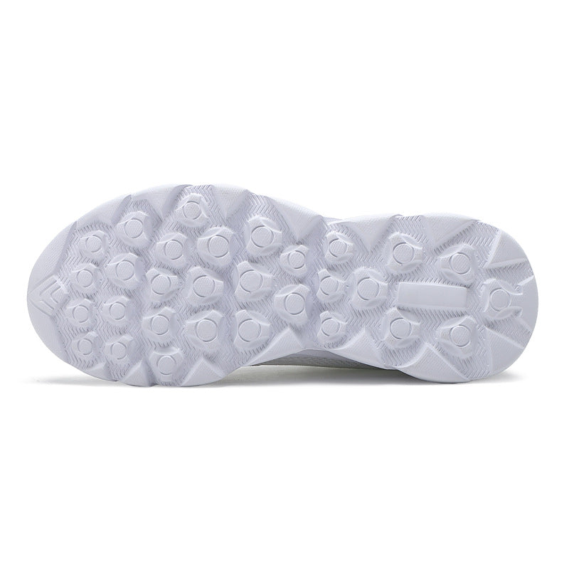 Unisex nan ultralet hverdags sneakers med sømløst mesh-overdel, ergonomisk honningcomb mellemsål og skridsikker profilsål Skovae