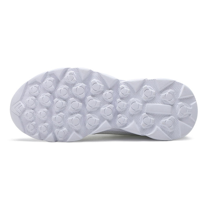 Unisex nan ultralet hverdags sneakers med sømløst mesh-overdel, ergonomisk honningcomb mellemsål og skridsikker profilsål Skovae