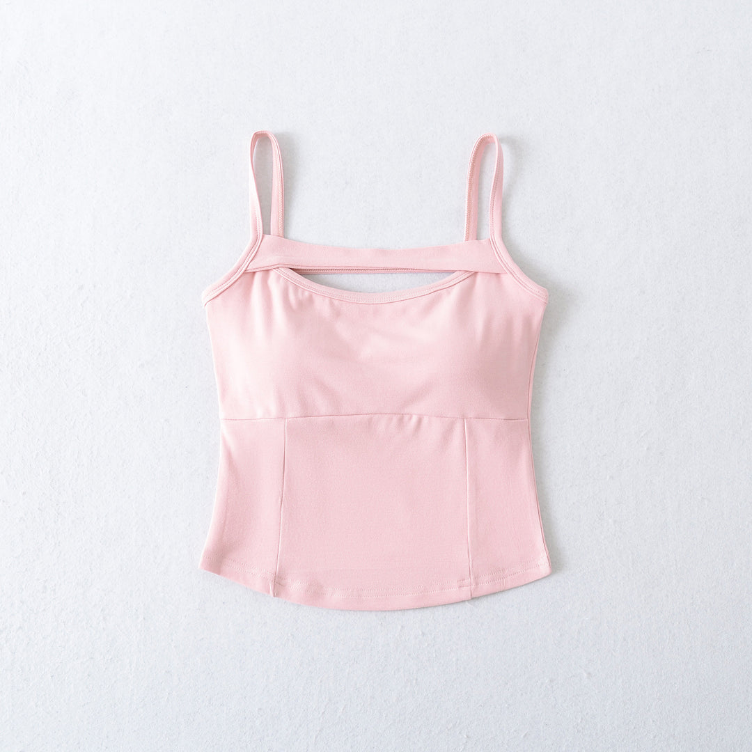 Dame Sporty Bustier med Racerback og elegante Cut-Out-detaljer Stilla