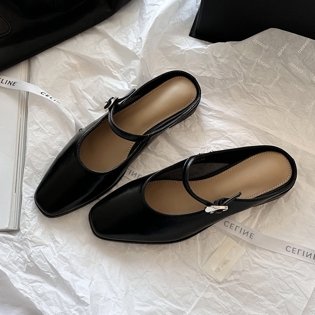 Femme Elegante Slingback Sko Stilla